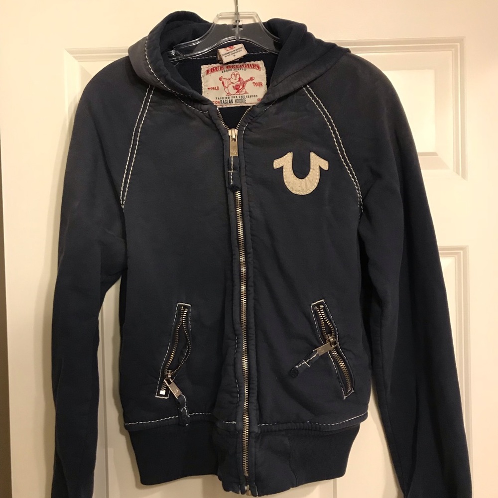 True Religion zip up